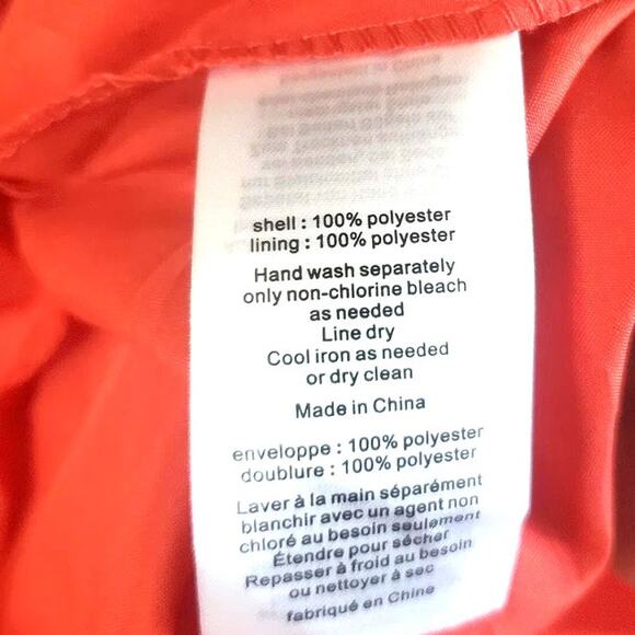 David's Bridal bridesmaid prom dress size 6 coral Chiffon Sweetheart Layered - Picture 6 of 11